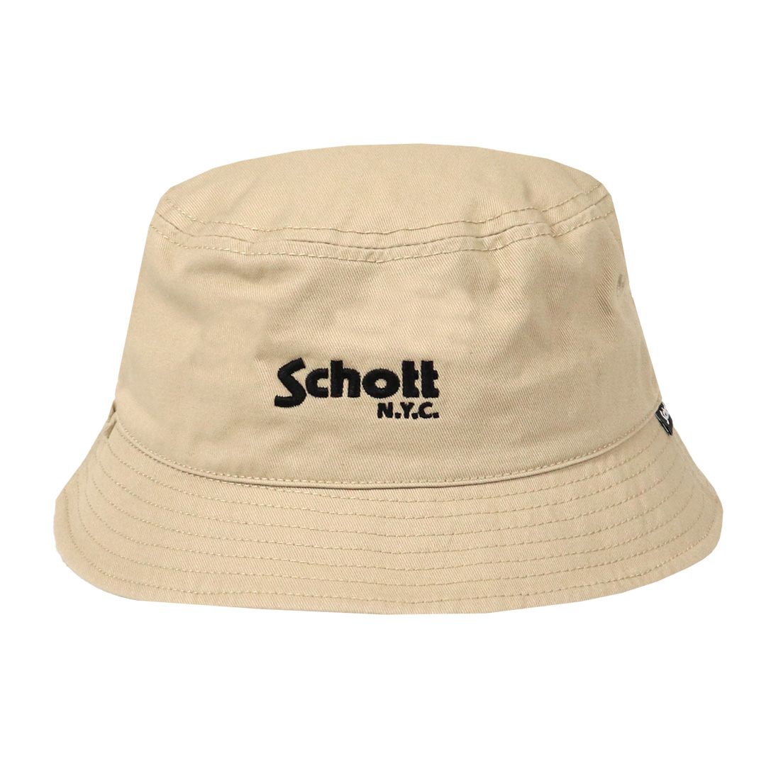 Schott N.Y.C ショット バケットハット N.Y.C. ロゴ ハット
