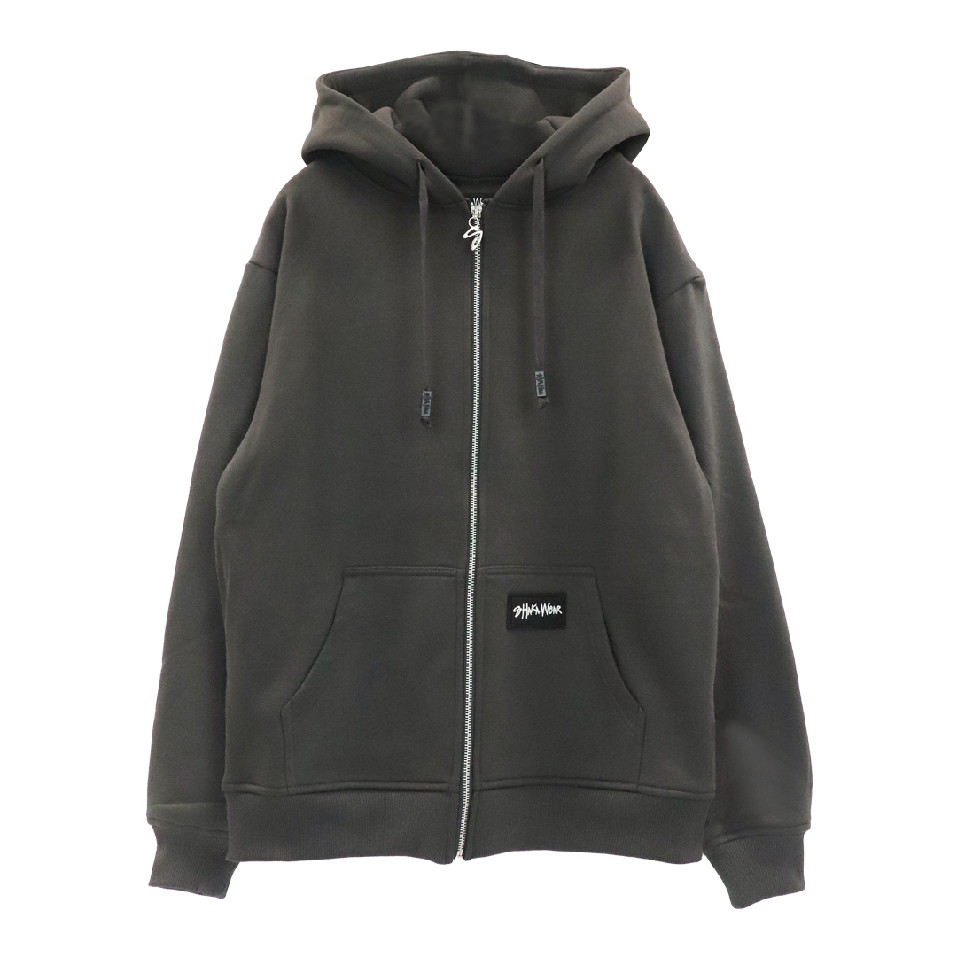 SHAKA WeAR（シャカウェア） パーカー ジップアップ 無地 フーディー