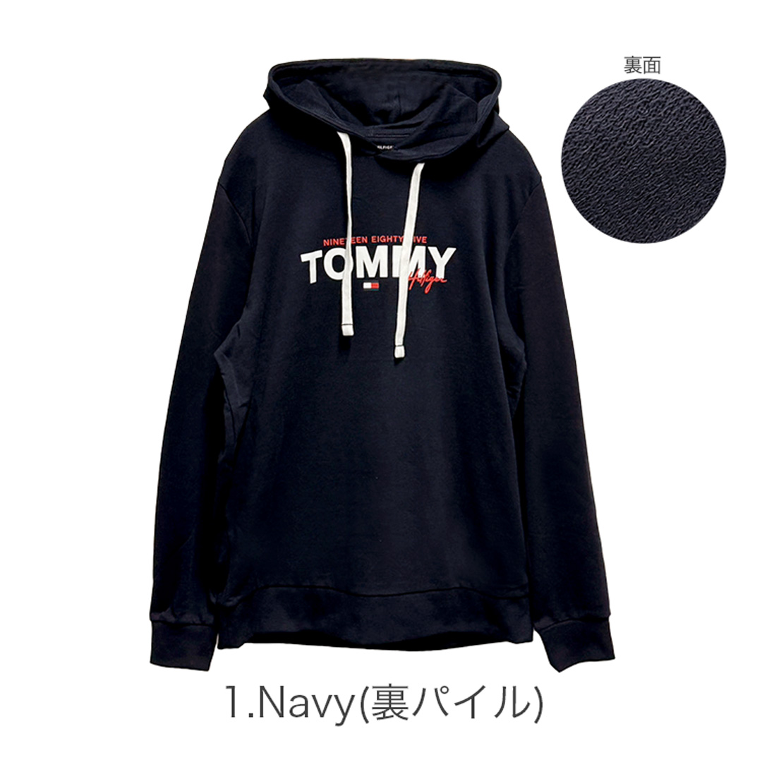TOMMY HILFIGER（トミー・ヒルフィガー） パーカー 裏起毛 長袖 