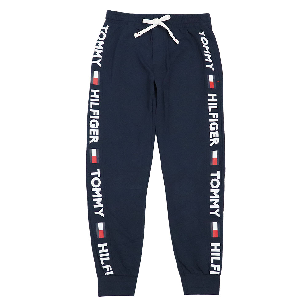 トミーヒルフィガー ジョガーパンツ メンズ TOMMY HILFIGER ブランド ロゴ プリント ルームウェア 薄手 ズボン | TOMMY HILFIGER | 03