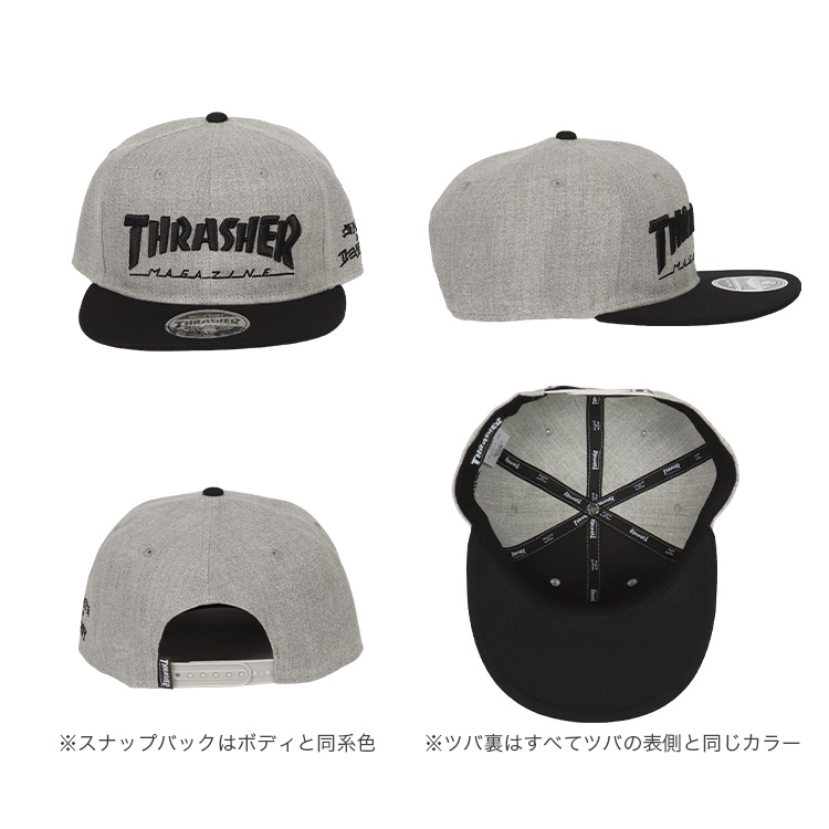 THRASHER（スラッシャー） キャップ メンズ レディース ベースボール