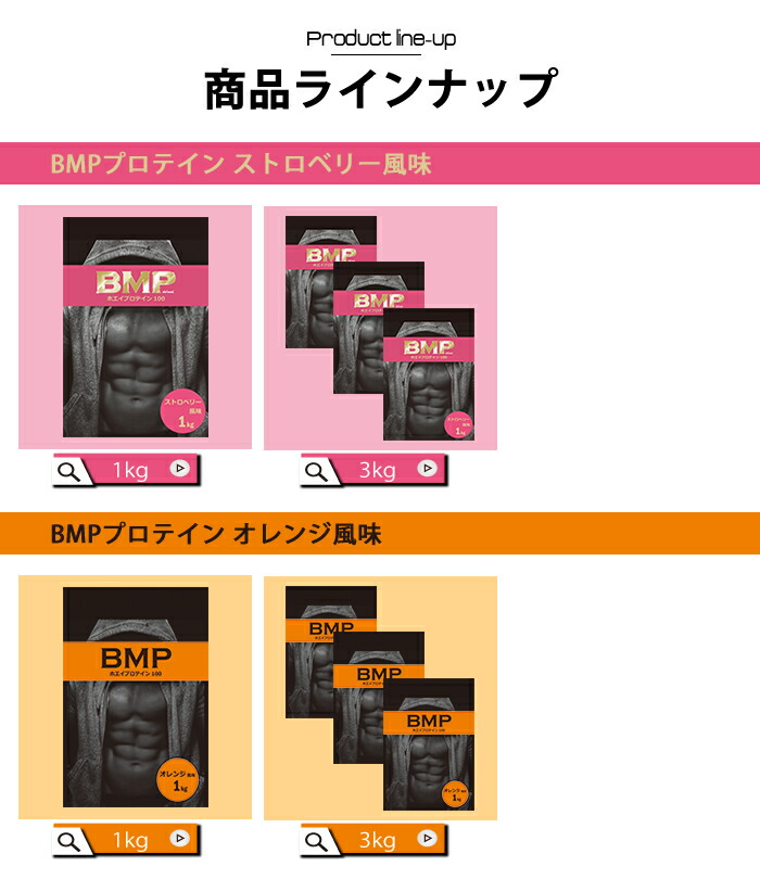 BMPプロテイン 選べる3風味 ココア＆チョコ ストロベリー オレンジ 1kg 送料無料 WPCホエイプロテイン コスパ :bmp-:アクアベース -  通販 - Yahoo!ショッピング