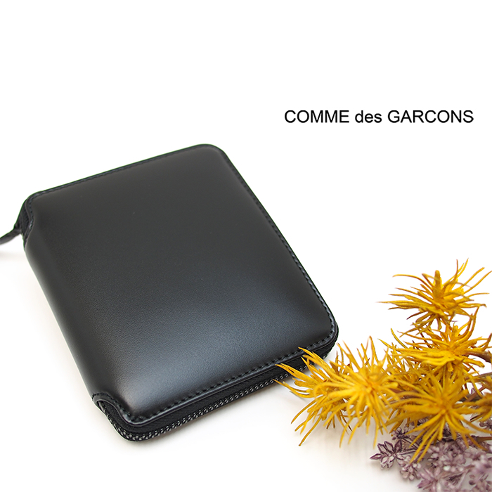 COMME des GARCONS コムデギャルソン ラウンドジップ 二つ折り財布 