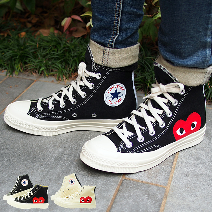 PLAY COMME des GARCONS × CONVERSE プレイ コムデギャルソン 