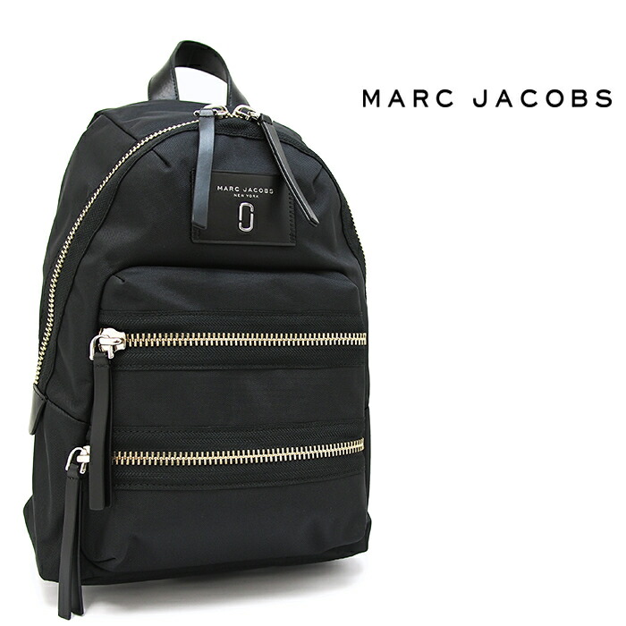 MARC JACOBS マークジェイコブス リュック バックパック ブラック M0012702 001 NYLON BIKER MINI  BACKPACK マークジェイコブス バック