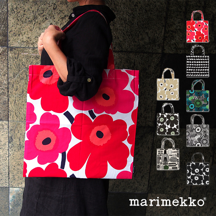 メール便可】 MARIMEKKO マリメッコ ファブリックバッグ トートバッグ 