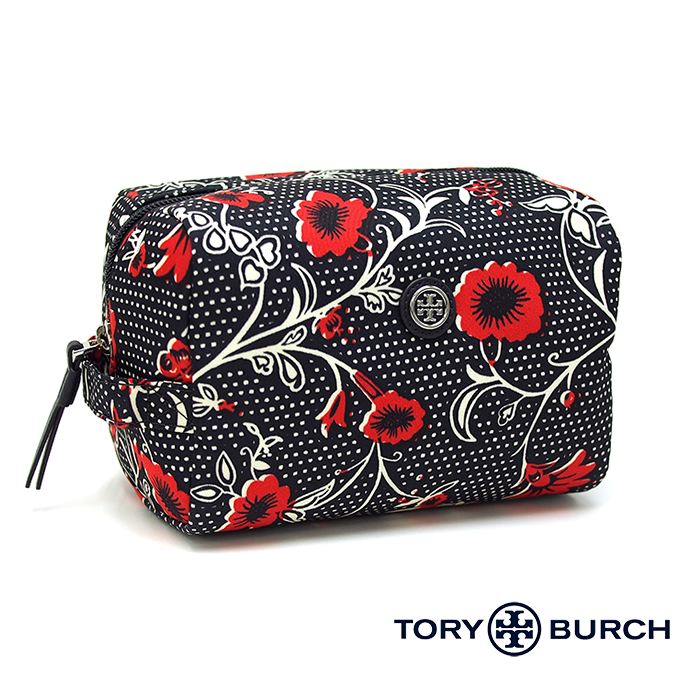 TORY BURCH トリーバーチ ロゴ トラベルポーチ コスメポーチ 化粧