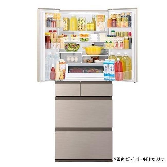 日立（HITACHI） 冷蔵庫(600〜650L) R-HWC62X-H ブラストモーブグレー