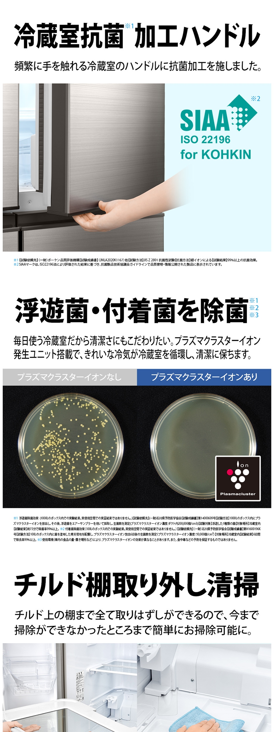 SHARP 冷蔵庫(501〜599L) 大型冷蔵庫 シャープ 高品位ステンレス