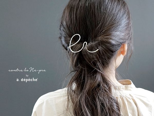a.depeche アピカル APICAL リンプヘアピン シルバー limp