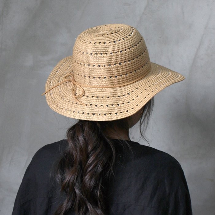 メッシュ フレア ハット