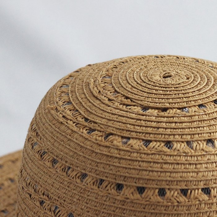 メッシュ フレア ハット