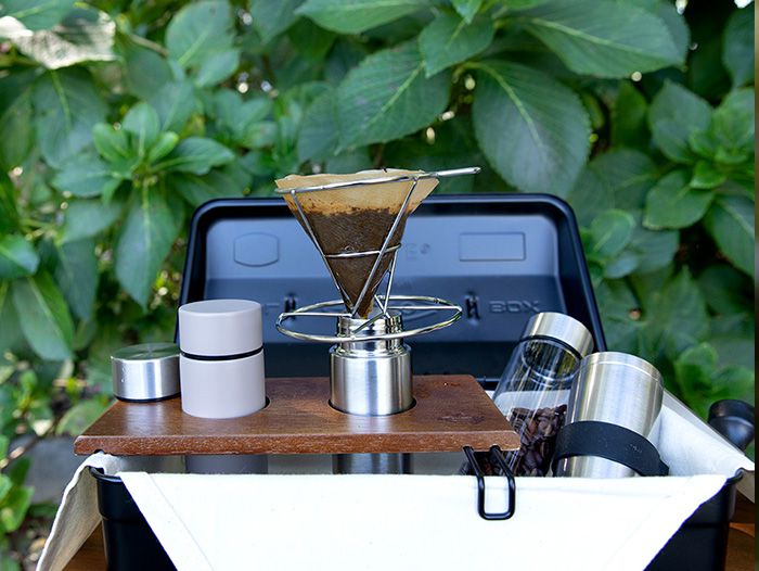 POKETLE ポケトル コーヒーキット 工具箱 風ボックス入り アウトドア