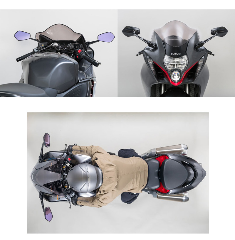 NAPOLEON タナックス ナポレオン カウリングミラー11 ブラック NC-001