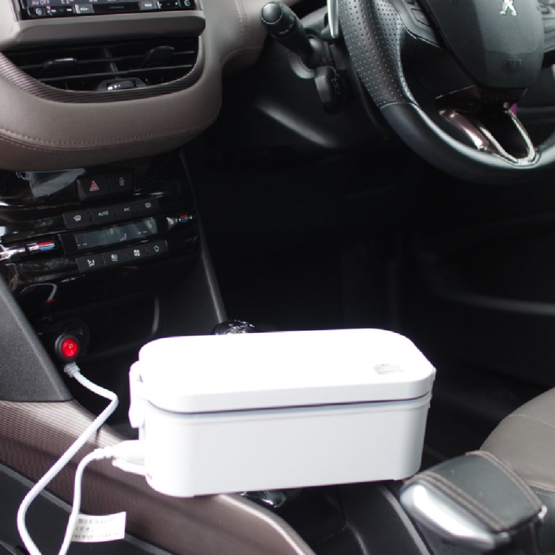 THANKO サンコー 車中泊で炊きたてご飯 車載用12V弁当箱炊飯器