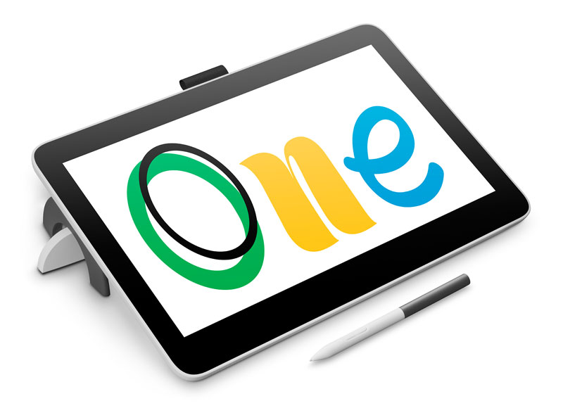 ワコム Wacom One 液晶ペンタブレット 13 touch ホワイト 13.3型 液タブ マルチタッチ対応 筆圧4096レベル バッテリーレスペン 3in1ケーブル同梱 DTH134W4D | wacom | 01