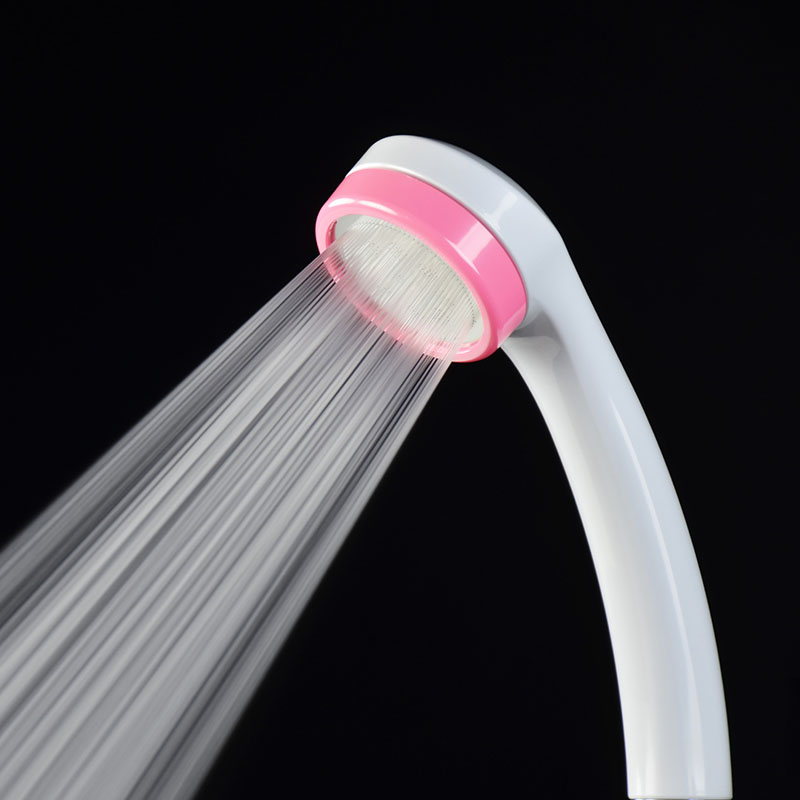 シルキーシャワーホースセット ピンク シャワーヘッドとホースのセット 節水 極細 シャワー穴0.3mm 肌触り・浴び心地やわらか 低水圧対応 GA-FH019 日本製｜a-do｜08