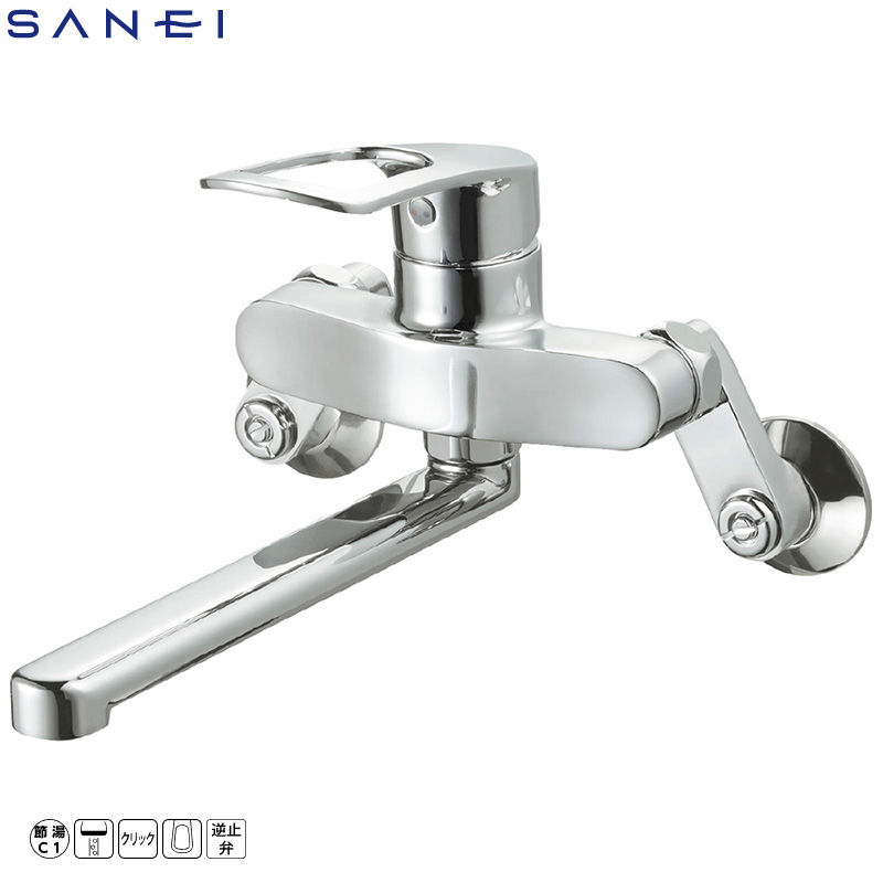 サンエイ SANEI シングル混合栓 新品未使用 Amazon.co.jp: SANEI(サンエイ) シングル混合栓 キッチン用 壁
