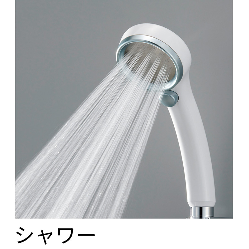 SANE シャワーヘッド ウルトラファインバブル シャワーヘッド ウルトラファインバブル レイニーストップ ホワイト