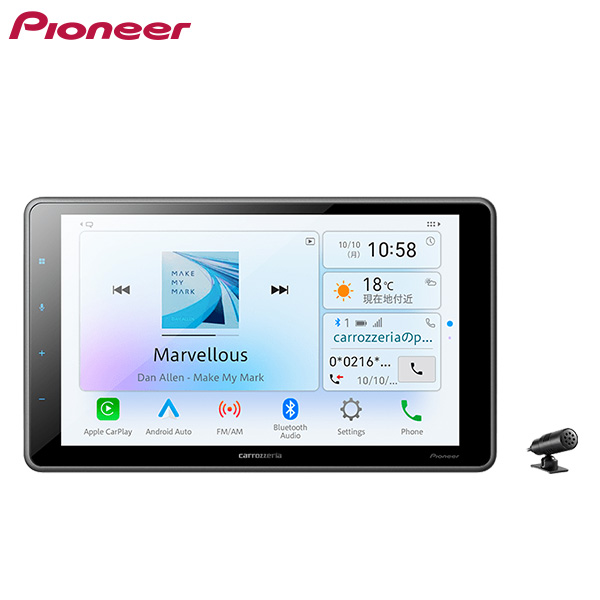 オーディオ パイオニア DMH-SF500 9V型ワイドSVGA/Bluetooth/USB 
