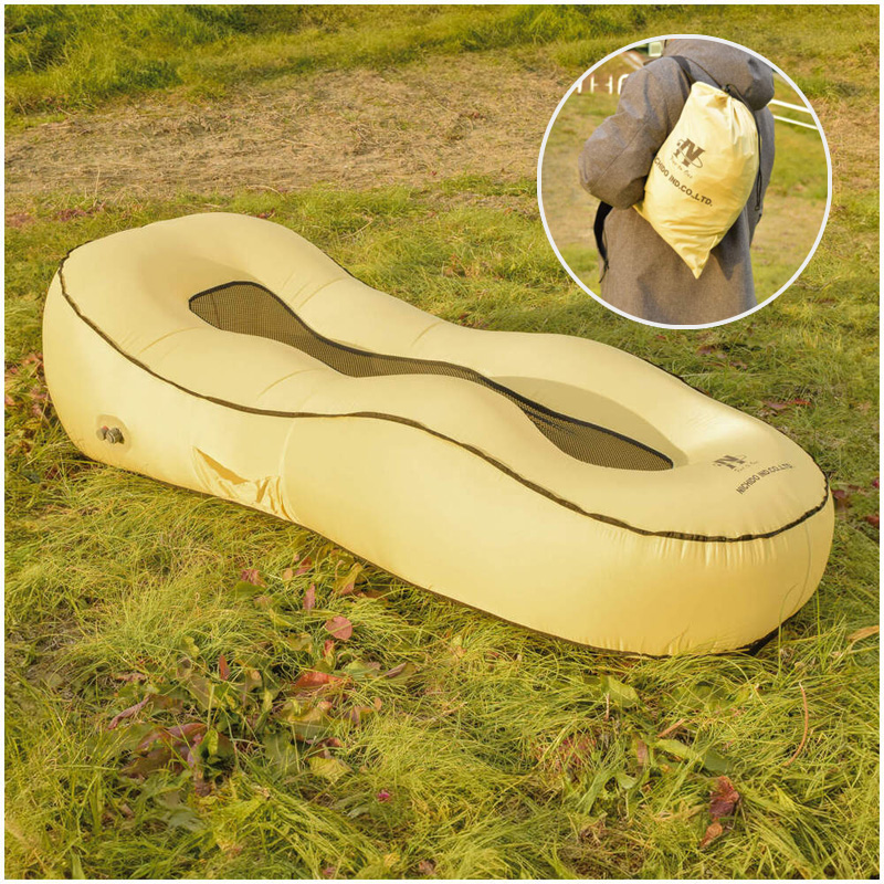 日動工業 エアソファベッド アラジン ASB-01-OG(オリーブグリーン) ASB