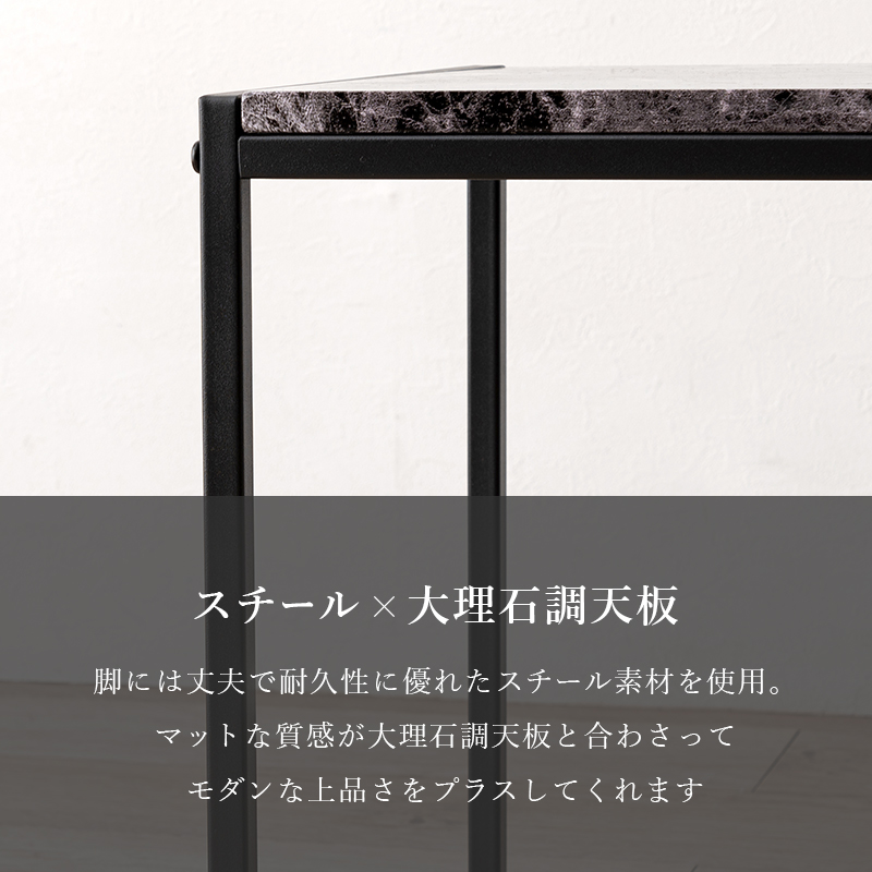 HAGiHARA ネストテーブル 角型3点セット 四角 ロー センター