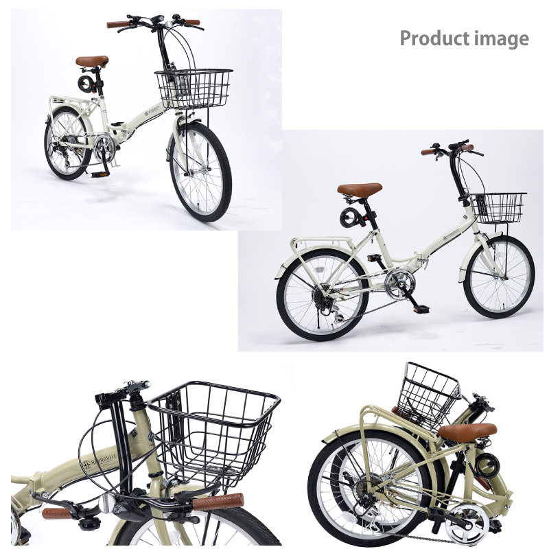 池商 MYPALLAS マイパラス 折りたたみ自転車 20インチ MF209 4カラー
