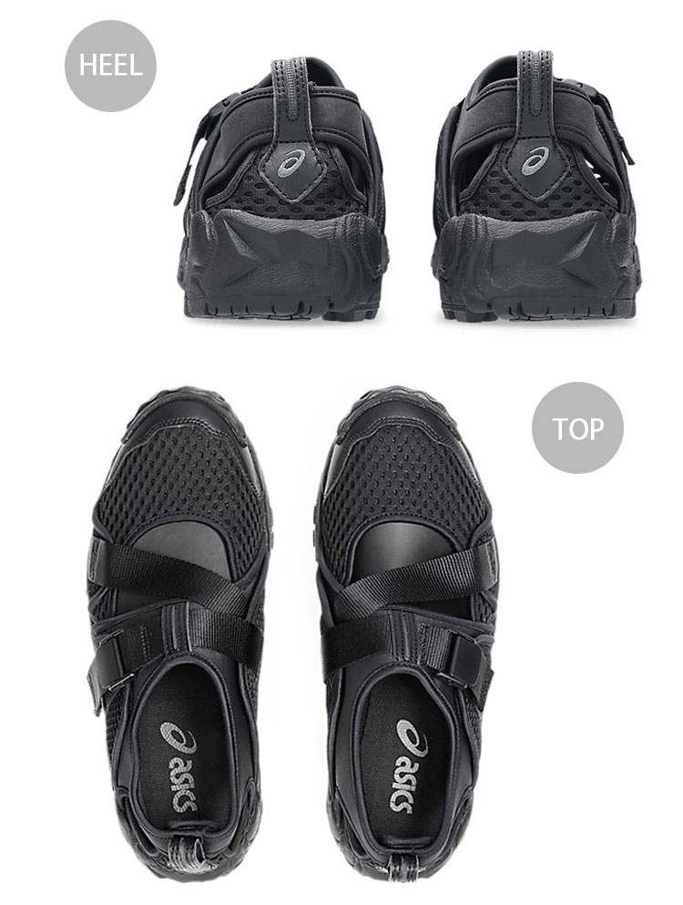 ASICS アシックス サンダル GEL-FILIMY 1203A165-001 BLACK