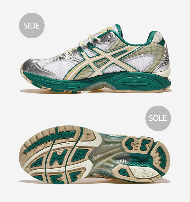 ASICS（アシックス） スニーカー GEL-NIMBUS 10.1 WHITE RAINY LAKE