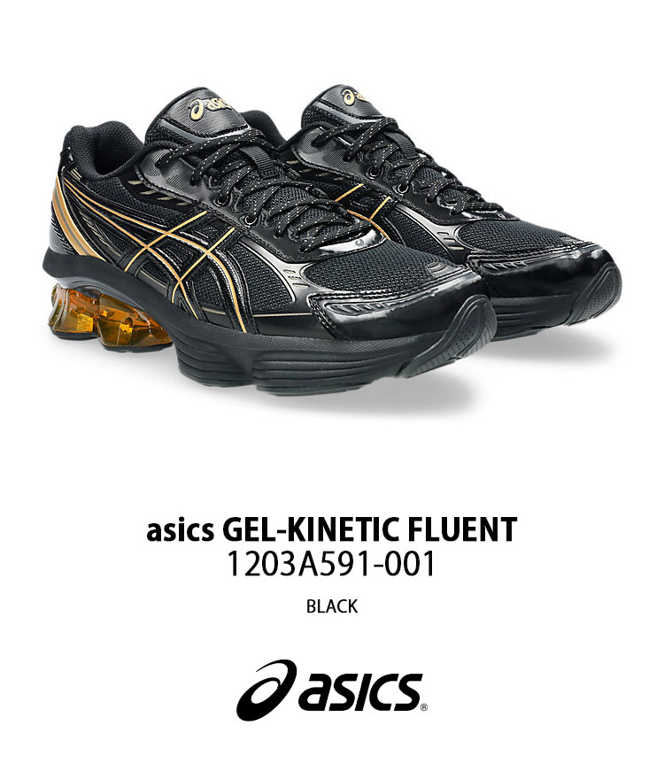 ASICS アシックス スニーカー GEL-KINETIC FLUENT 1203A591-001