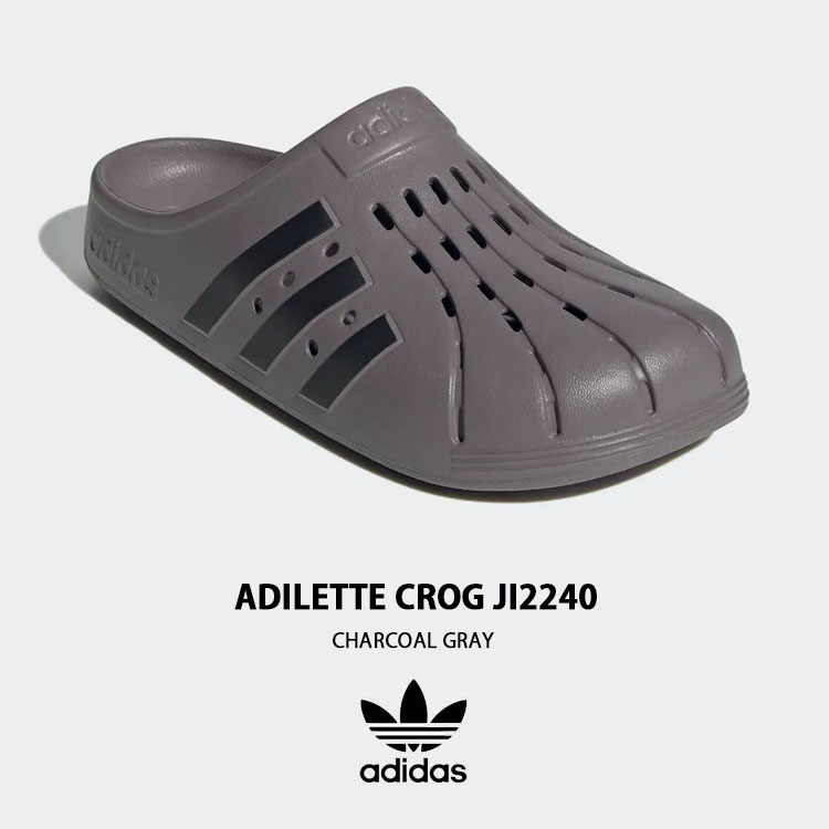 【441】✨美品✨adidas トアロ　グレー クロッグサンダル 441】✨美品✨adidas トアロ グレー クロッグサンダル - メルカリ