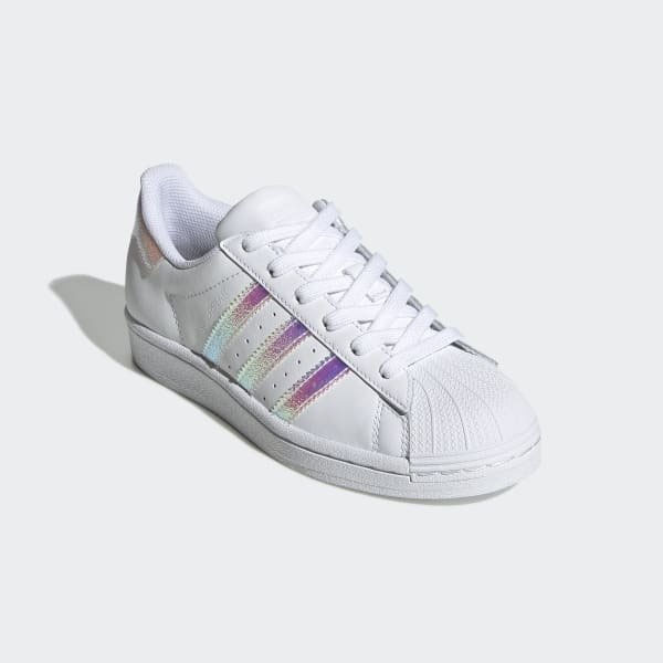 Adidas superstar j on sale iridescent