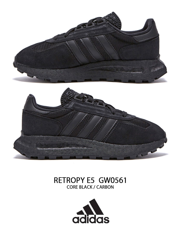 adidasスニーカー Retropy E5 レトロピー GW561 adidas（アディダス） スニーカー Retropy E5 レトロピー GW561 BLACK