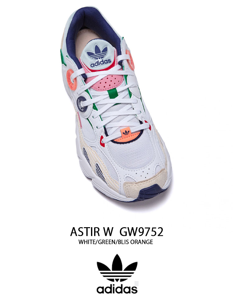 adidas アディダス スニーカーASTIR アスター GW9752 WHITE GREEN BLIS