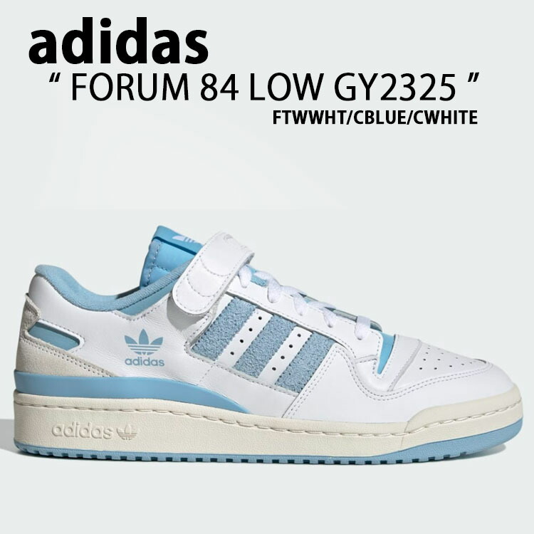 新品　タグ外れ　アディダス　25　フォーラム　ロー　ホワイト　FORUM LOW adidas アディダス スニーカーFORUM 84 LOW GY2325 フォーラム
