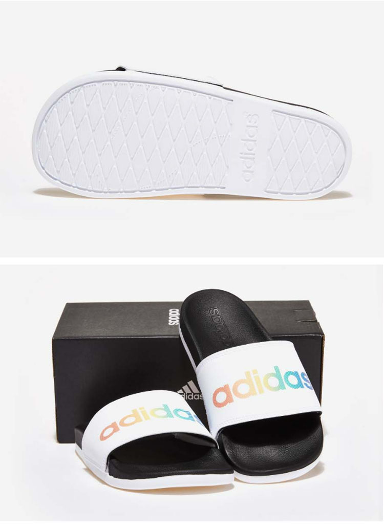 adidas アディダス サンダル スリッパ ADILETTE COMFORT RAINBOW