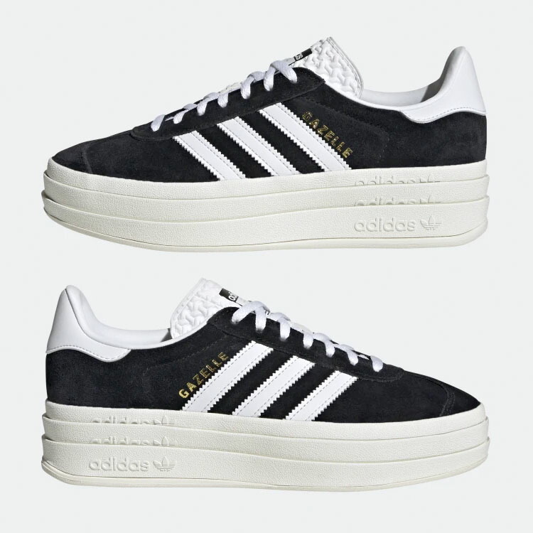 アディダス adidas adidas GAZELLE （CORE BLACK/WHITE/GOLD