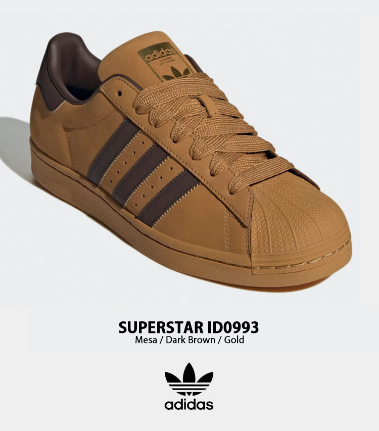 adidas originals SUPERSTAR ID0993 MESA BROWN