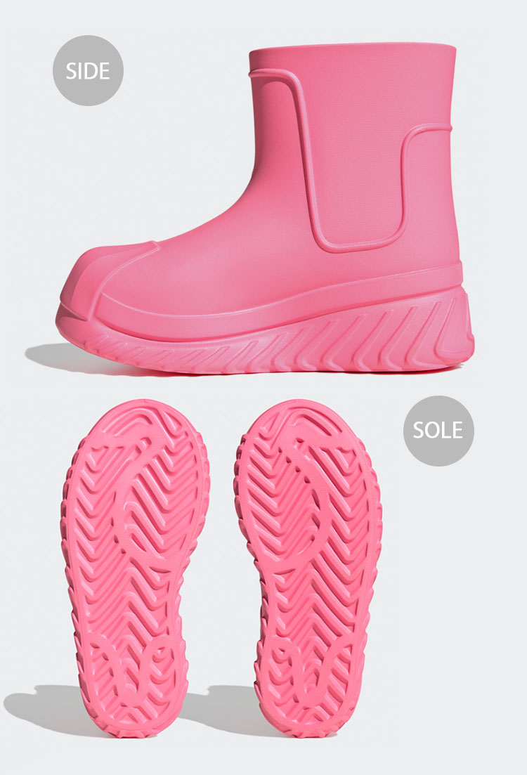 アディダスadidas missy remix グレー×ピンクロングブーツ限定品 アディダスadidas missy remix グレー×ピンクロングブーツ限定品