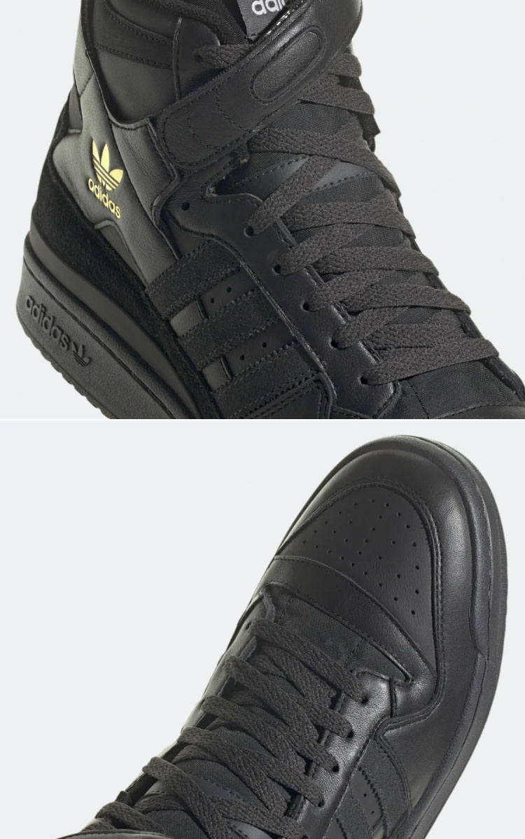 adidas アディダス フォーラムハイ 06FW シルバーxブラック