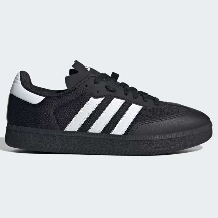 adidas アディダス スニーカー VELO SAMBA MADE IN NATURE IE0232  ベロ サンバ メイドインナチュレ BLACK WHITE シューズ 3ストライプ ヴィンテージ ブラック | adidas | 01