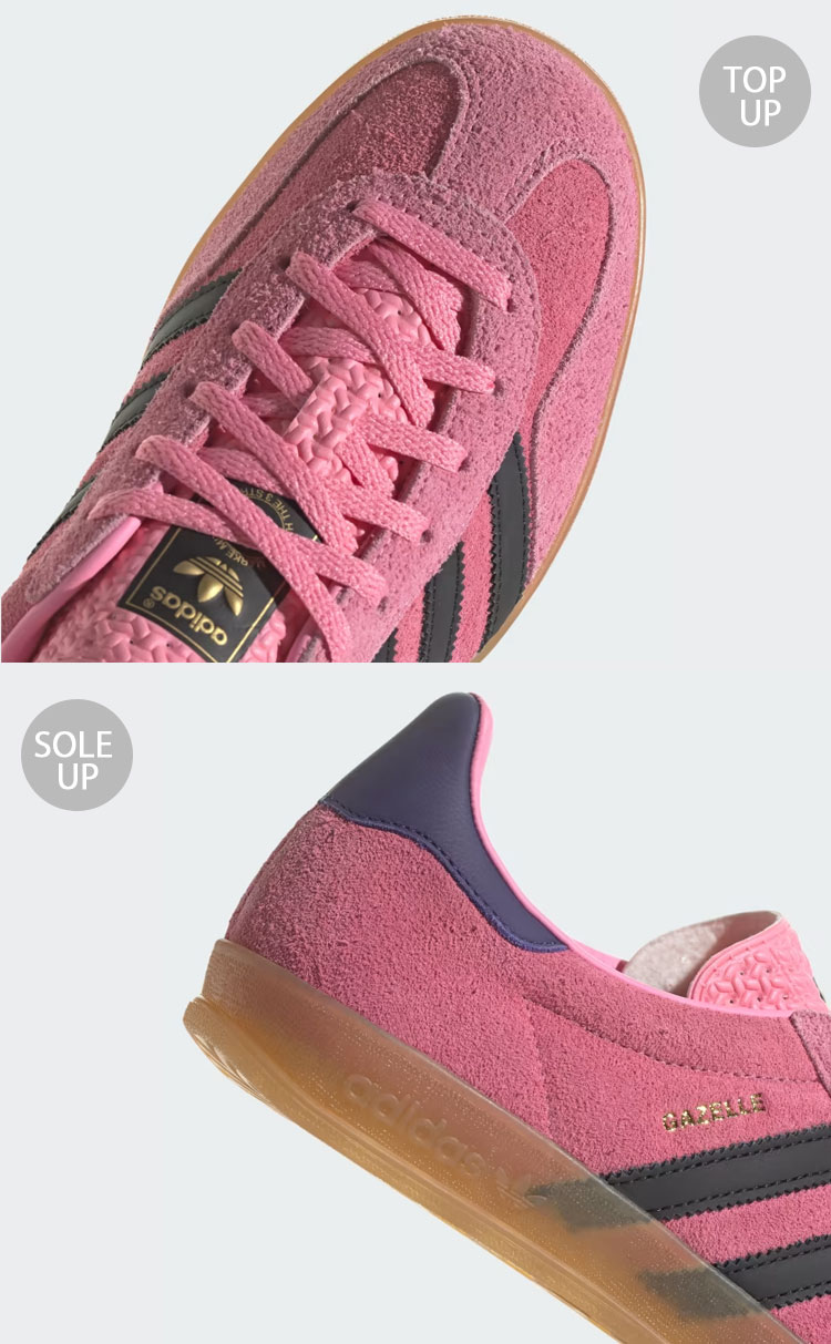 adidas GAZELLE INDOOR W IE7002 ガゼル 24cm adidas GAZELLE INDOOR W BLIPNK/CBLACK/CPURPL （アディダス