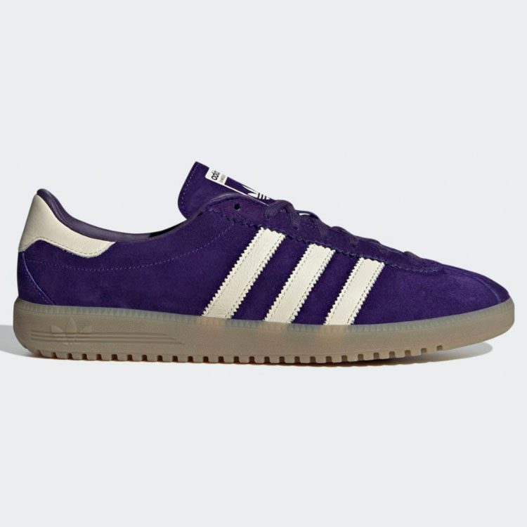 adidas originals アディダス スニーカー BERMUDA IE7427 バミューダ シューズ PURPLE GUM スエード スウェード パープル ラバーアウトソール｜a-dot｜02