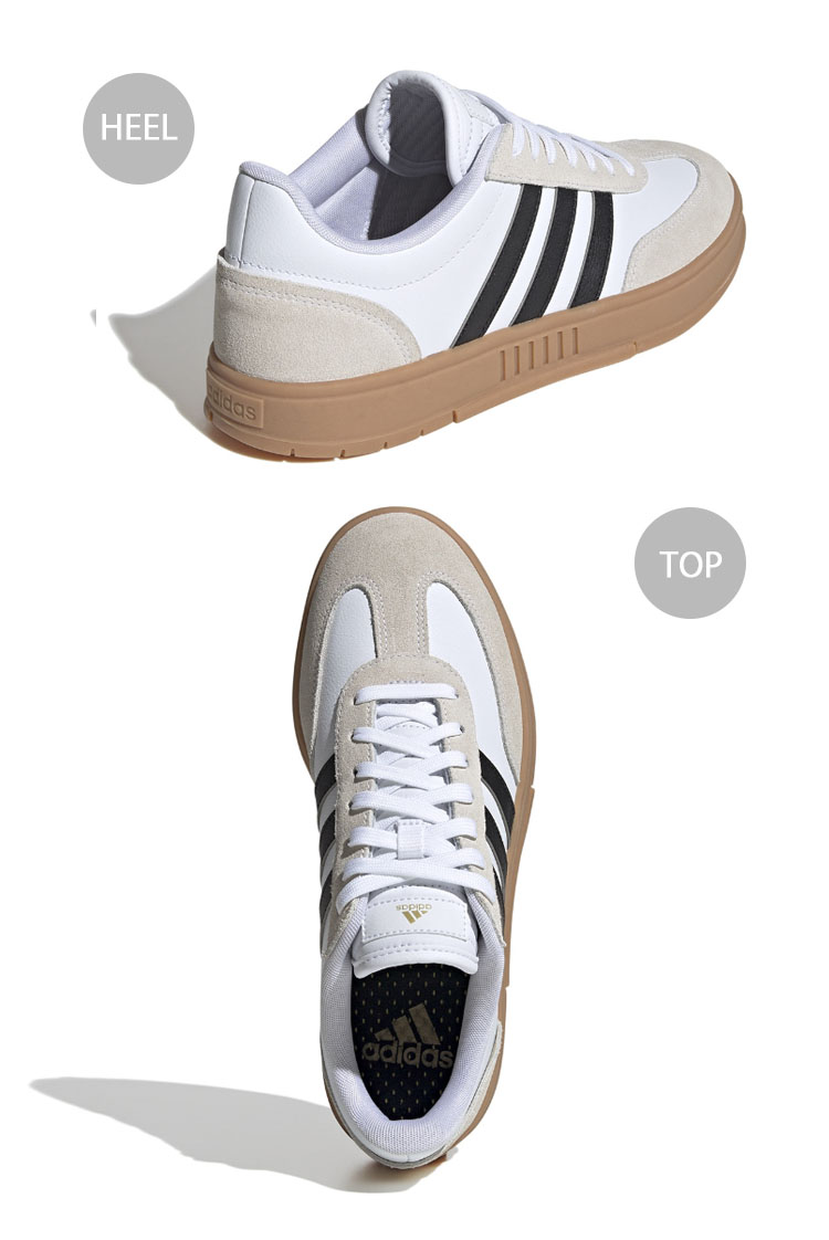 adidas アディダス スニーカー GRADAS IE9044 WHITE CORE BLACK