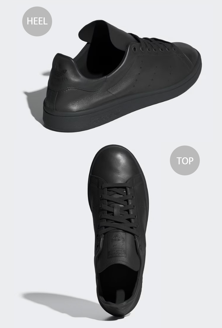 【超美品】希少　アディダス　スタンスミス　プレミアム　レザー　ブラック 超美品】希少 アディダス スタンスミス プレミアム レザー ブラック