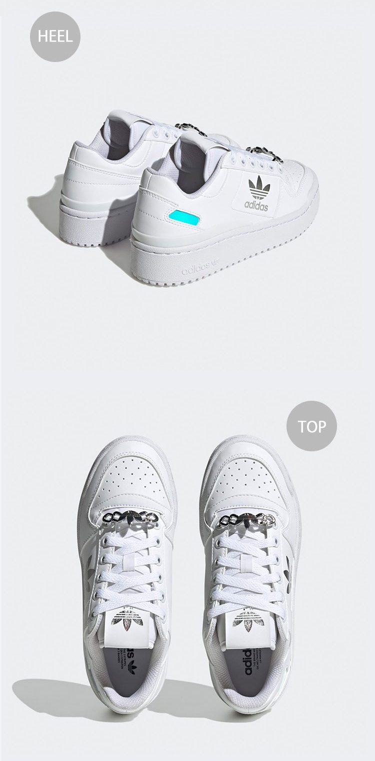 ★美品　adidasアディダスFORUMBOLDホワイト/ゴールド　スニーカー adidas アディダス スニーカー FORUM BOLD J IF0111 OWHITE