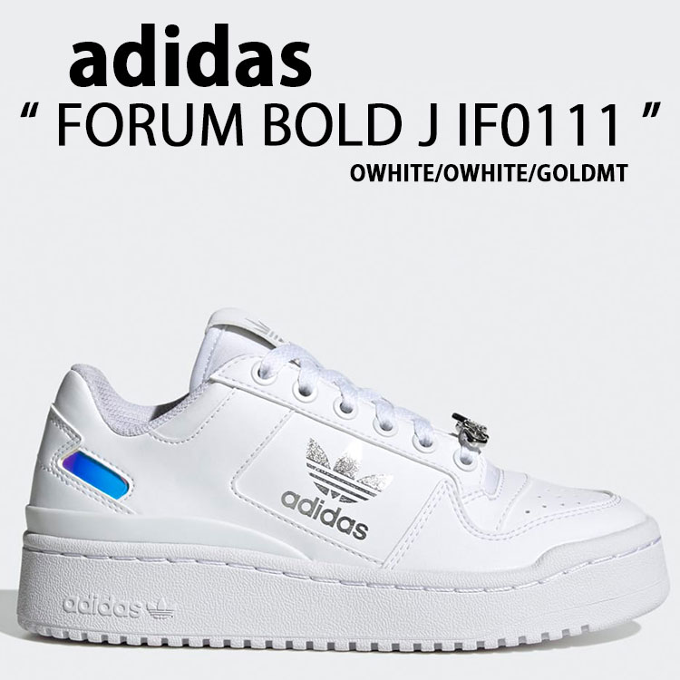 ★美品　adidasアディダスFORUMBOLDホワイト/ゴールド　スニーカー 20230130c12.jpg