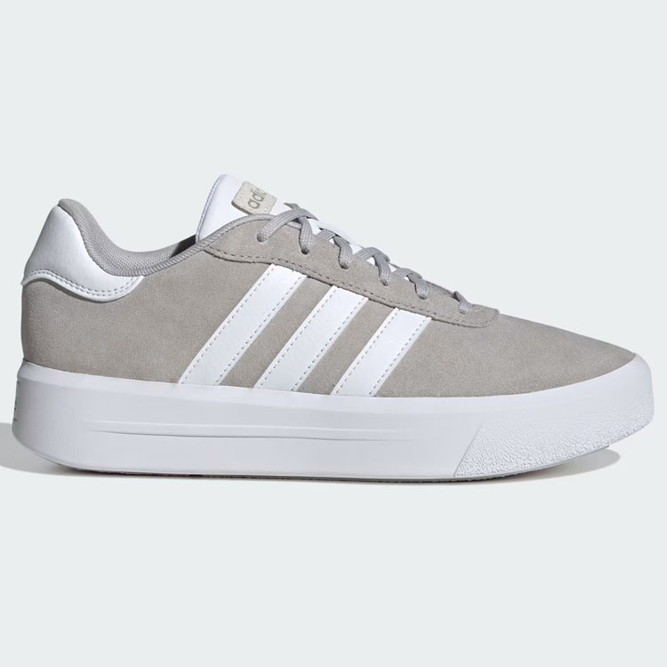 adidas アディダス スニーカー 厚底 COURT PLATFORM SUEDE IG8611 ...