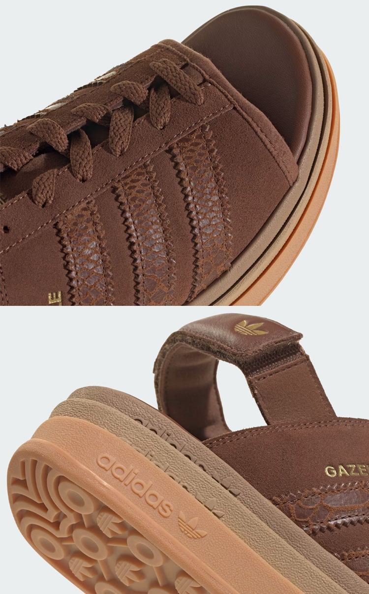 adidas（アディダス） スポーツサンダル GAZELLE BOLD SANDALS IH6633
