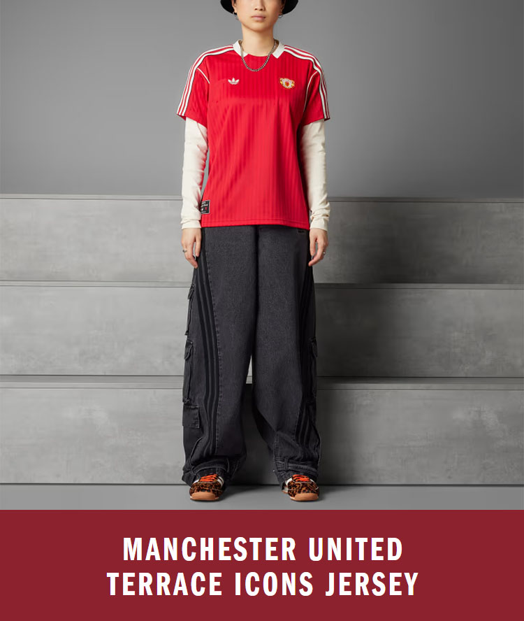 adidas（アディダス） adidas originals 半袖 ジャージ Tシャツ MUN FC